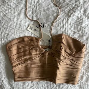Zara crop top, XS. New.